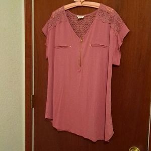 Pink blouse $5 or free w/ any purchase